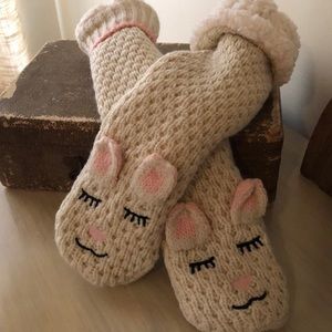 Never worn Jane and Bleecker house slipper socks